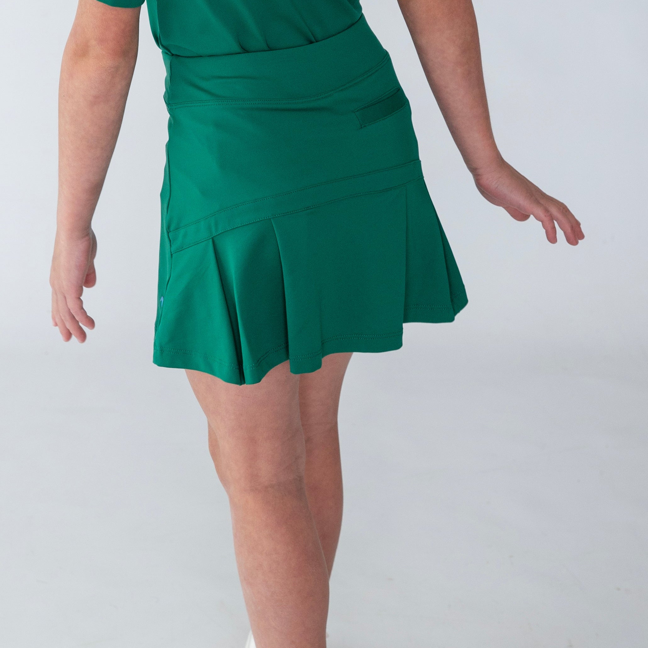 girls skirt green