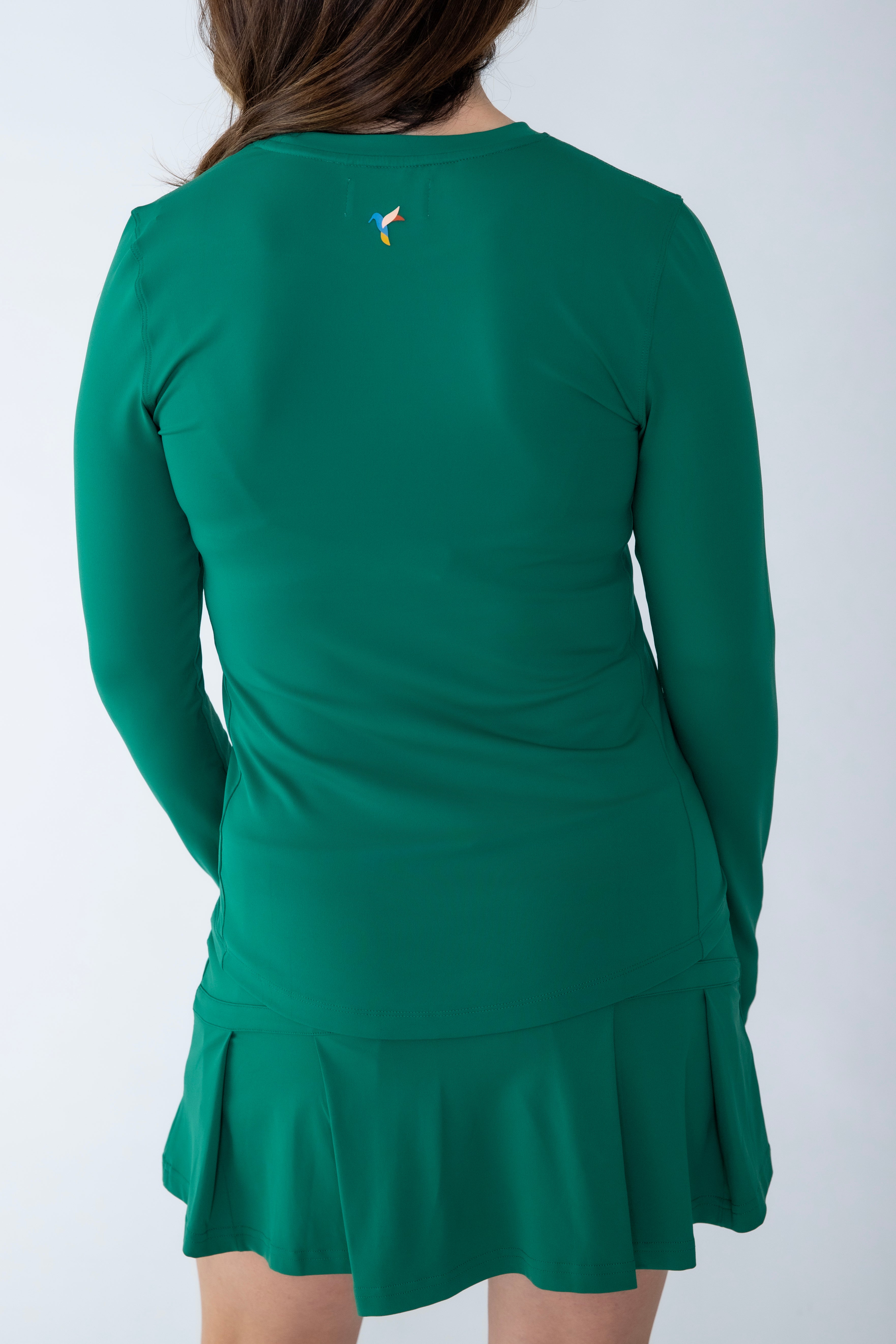 Women's long sleeve green