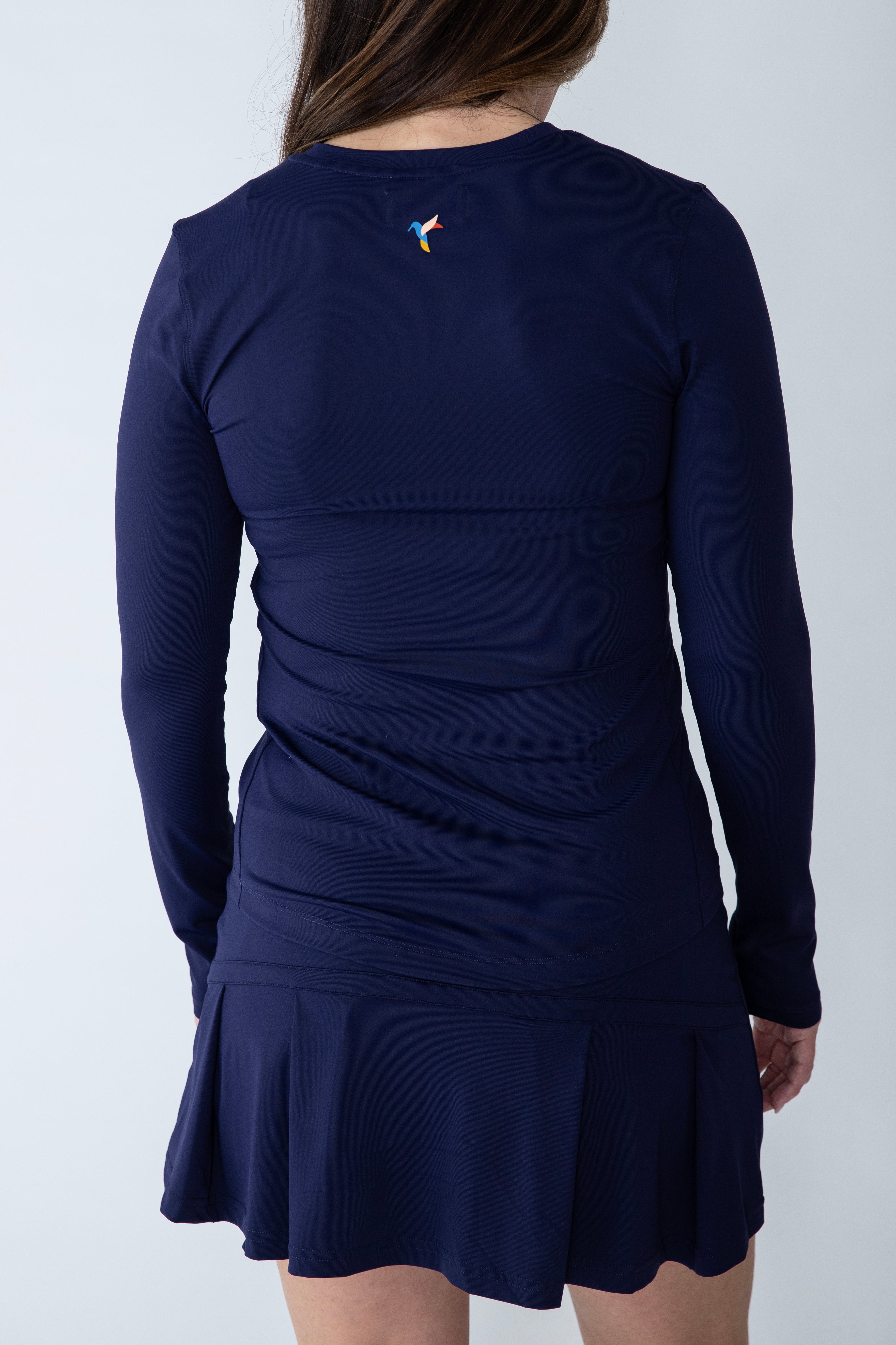 Women's long sleeve navy