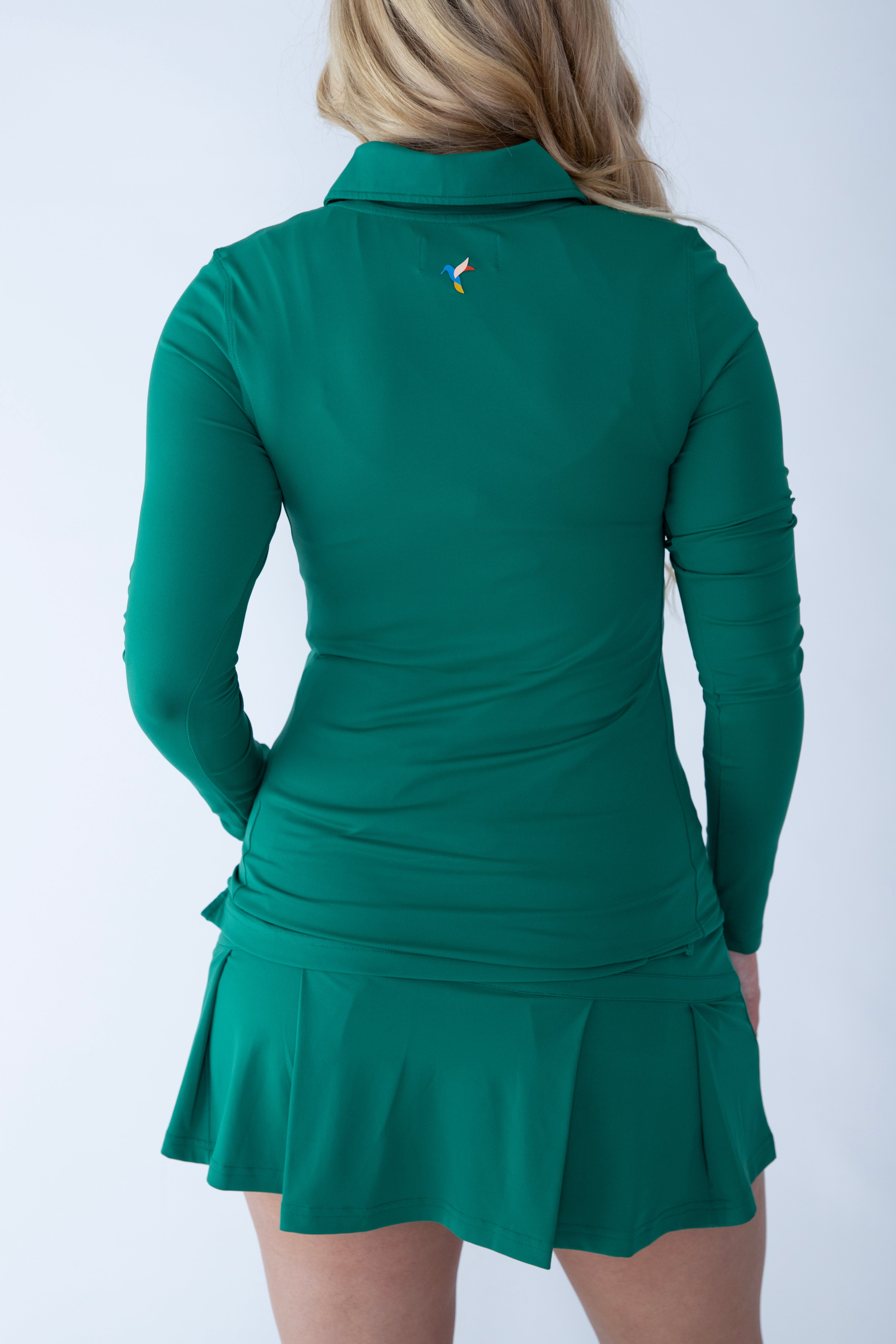 Women's long sleeve green