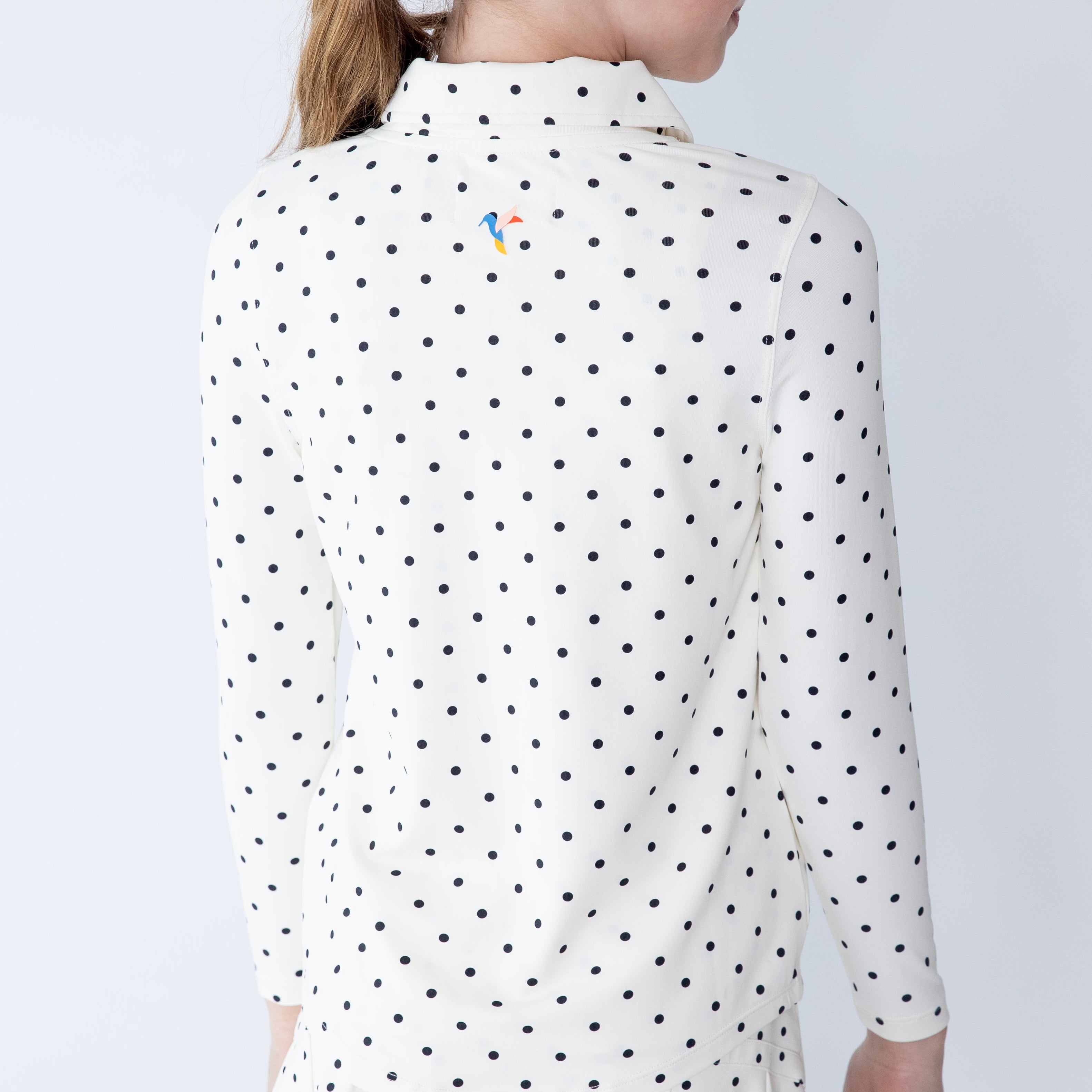 girls long sleeve dot
